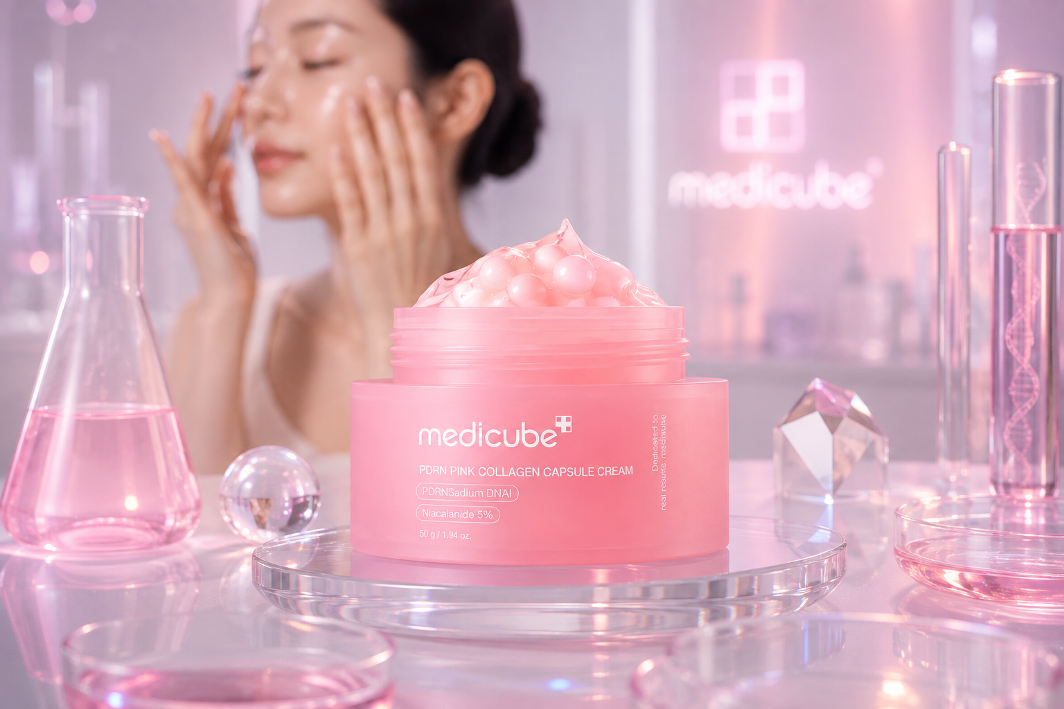 Medicube PDRN Pink Collagen Capsule Cream 55g