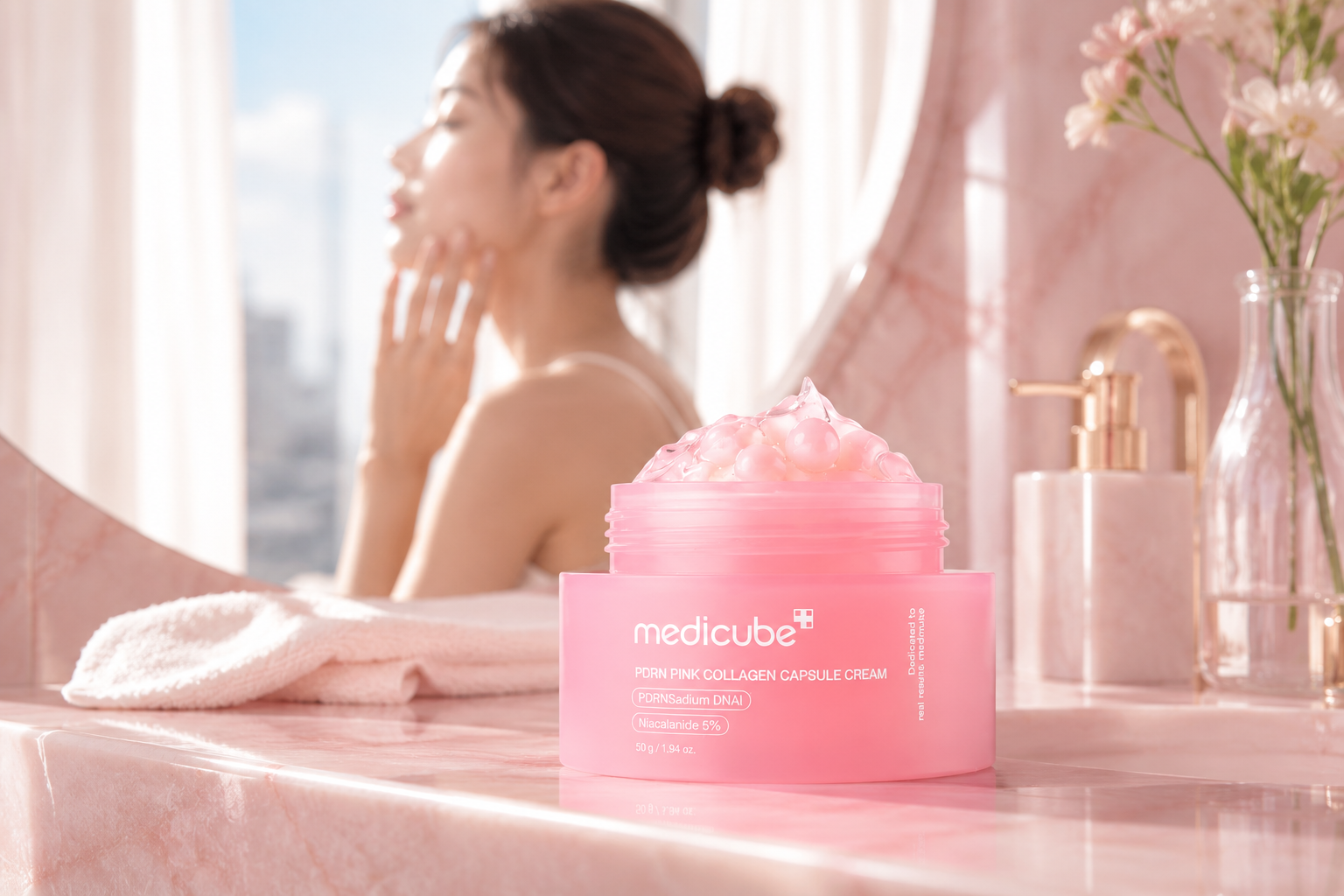 Medicube PDRN Pink Collagen Capsule Cream 55g